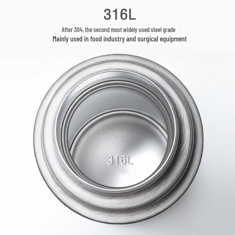 Lock&Lock LHC1468 Portable Stainless Steel Insulated Bottle