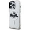 Karl Lagerfeld IML Karl Sketch Logo MagSafe Case for iPhone 16 Pro Max Clear