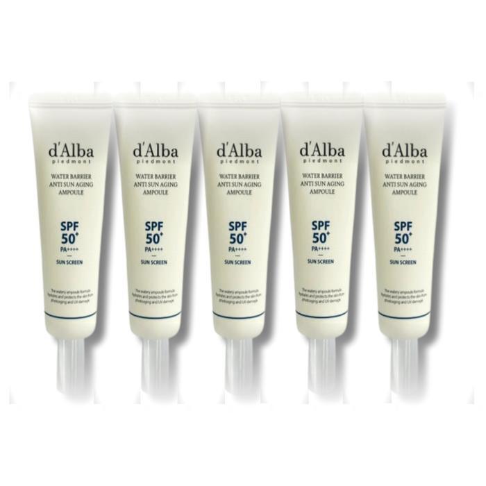 d'Alba Water Barrier Anti-Sun Aging Sun Ampoules 50ml x 5 (33378418)