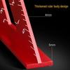 Yuqunhui High-Precision Aluminum Alloy Woodworking Triangle Ruler
