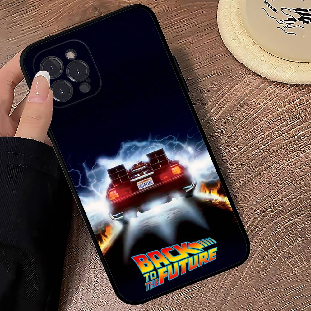 Чехол для телефона «Назад в будущее» для IPhone 16 17 Air 15 14 13 12 11 Pro Max 16E Plus Fundas