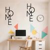 Wooden HOME Wall Decoration Farmhouse Rustic Hollow Letter Wall Art Home Bedroom Living Room Kitchen Wall Decorative Sign