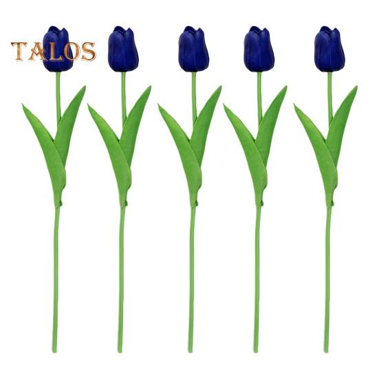 5 шт. Имитация тюльпана 34 см Искусственный тюльпан Поддельные цветы Искусственный тюльпан оптом Подарок на День матери для вазы Главная Кухня Свадьба Весна Украшения для вечеринки