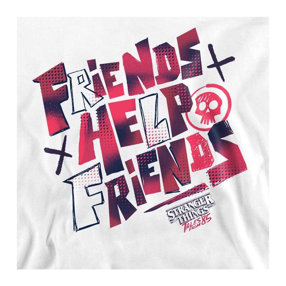 Stranger Things: Tales from ´85 Unisex Adult Friends Help Sweatshirt