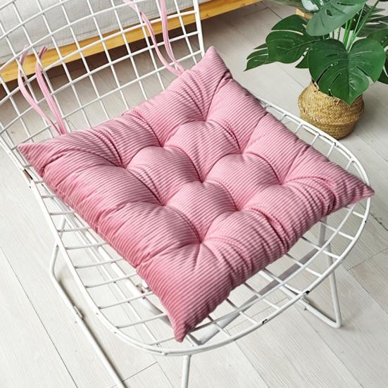 Подушка сиденья с высоким отскоком, удобная подушка для стула, ремни, дизайнерская подушка для стула для домашнего автомобиля, офиса