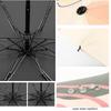 Полностью автоматический складной зонтик с защитой от ультрафиолета, портативный мини-карманный солнцезащитный зонт для женщин, мужчин и детей