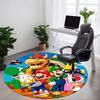 1 шт. Коврик-сиденье Super Mario Bros для офиса, нескользящий, мягкий и удобный, коврик для офиса, игр, легкий круглый напольный коврик