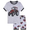2Pcs Toddler Kids Baby Boys Girls Pajamas Cartoon Print Tops Shorts Outfits Set
