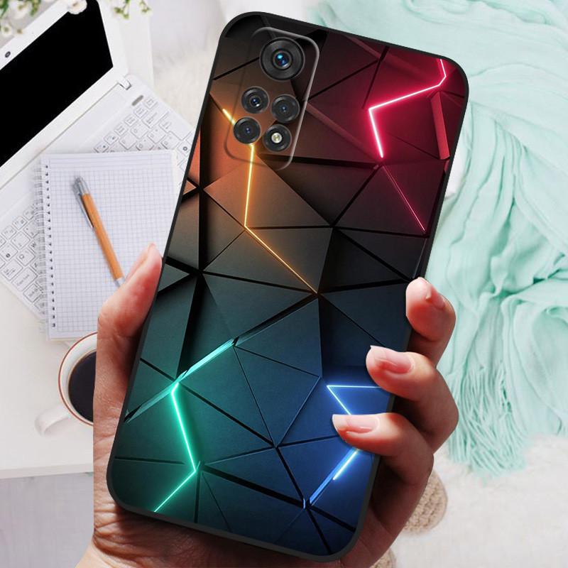 Для Redmi Note 11 Pro 5G 4G Чехол Мягкий ТПУ Силиконовый Бампер Задняя Крышка для Xiaomi Redmi Note11 Pro 11s Чехол для Телефона Мультяшные Фундас