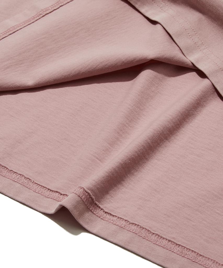 PENFIELD Винтажная серия Свободная футболка с принтом на спине Короткий рукав Лососевый_Fs2Kt54U