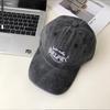 Ретро Женская Бейсболка Вышивка Букв Стирка Хлопок Хип-Хоп Кепки Snapback Для Мужчин Уличная Одежда Регулируемая Кепка с Козырьком