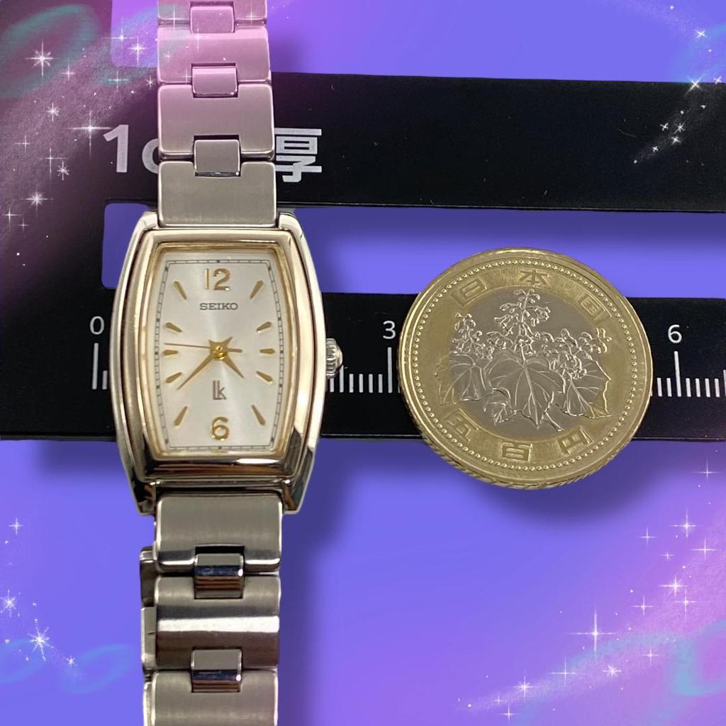 [USED] Seiko Lukia Women's Watch, Waterproof, Silver Dial, Working Condition