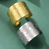 Регулируемое религиозное кольцо из нержавеющей стали для мужчин Католическая Христианская Вера Амулет Святого Бенедикта Нурсийского Кольца на Палец Ювелирные Изделия