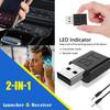 USB Bluetooth-совместимый 5.0 адаптер Музыка Беспроводной 1 для ПК в приемнике для автомобильной навигации hea O0K8