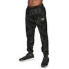 Leone 1947 Trousers Camo Black Sports Training Slim with Lightweight Size AB307 Pants, Unisex, Fit, Pockets, Polyester, XXL, Black, [Authentic]