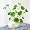 Floral Artificial Faux Plants Decorative Fake Lotus Leaves  Living Room Ornaments