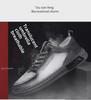 Men's Spring Breathable Ice Silk Deodorant Canvas Shoes - Trendy Low-Top All-Match Style