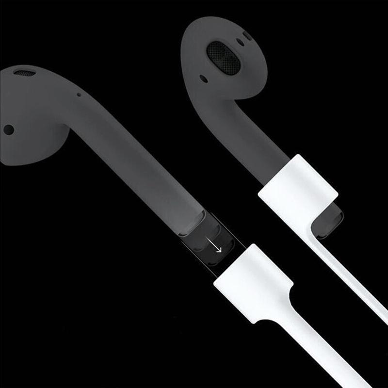For AirPods1/2/3  Anti-Lost Magnetic Silicone Earphone String Rope For Airpods Pro Earphones Strap Cord