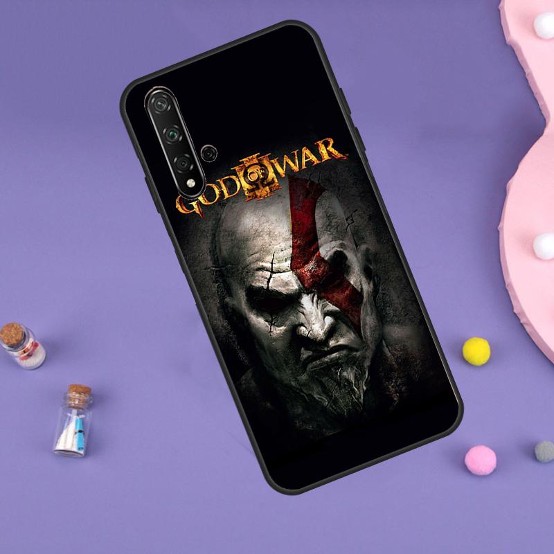 Чехол God of War для Huawei Nova Y70 Y60 Y61 Y90 Y91 5T 9 10 SE 3i 8i 11i 11 Pro P20 P40 P30 Lite
