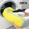 1/2pcs Shoe Washing Bag for Washing Machine Laundry Shoe Bag For Washer And Dryer Reusable Shoe Washing Bag for All Shoe Types