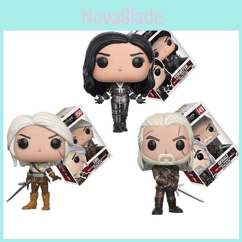 Adorable The Witcher 3 Pop Mini Figure Doll Toy Kids Geralt Ciri Yennerfer