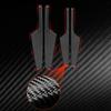 For Jeep Cherokee 2014-2018 Real Carbon Fiber Stickers Door Armrest Panel Trim Cover Car Accessories Interior Decorative