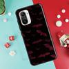 Goth Vampire Bat Gothic Case For Xiaomi 11T 12T Pro 12X 12 13 Lite Cover For POCO X5 X3 X4 F5 Pro F3 F4 GT M5s C40