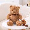 Bear Adorable Teddy Plush Toy With Capybara Companion Cute Animal Gift Perfect
