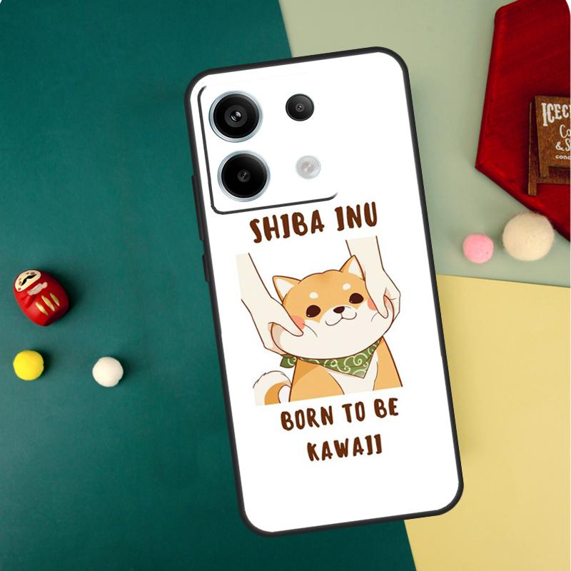 Cute Kawaii Shiba Inu Case For Xiaomi Redmi Note 14 Pro 13 12 11 10 15 Pro Plus Redmi 15C 14C 13C 10C 12C 15 Funda