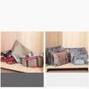 1PC bag dust bag, wardrobe hanging luxury storage bag, PVC transparent waterproof hanging bag, beige