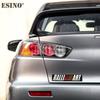 2 шт. 3D Автостайлинг Алюминиевая Наклейка на Клей Эмблема Автомобиля Автоаксессуары Клейкий Значок для Ralliart Ralli Art