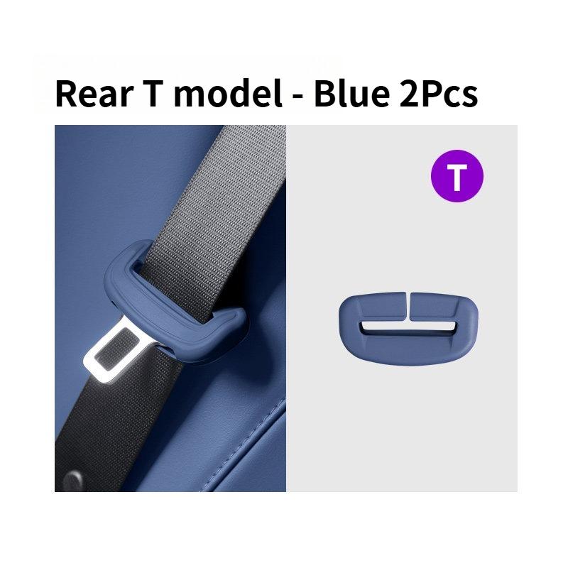 Seat Belt Protection Cover for Leapmotor A10 B03X Car Seat Belt Buckle Cover Silicone Anti-Scratch Protector Car Accessories