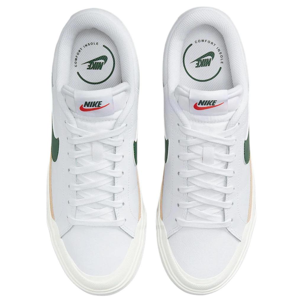 Новые женские кроссовки Nike Court Legacy Lift Белые Парус Сезам Ель DM7590-107