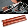1 Roll Glossy Wood Grain Vinyl Sticker Decal Car Internal Self Adhesive DIY Film