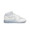 Jordan Air Jordan 1 Mid top Vintage Basketball Shoes GS Blue White FQ9117-400(Team186-)