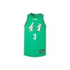 2021 Season Liaoning Bengang Zhao Jiwei No. 3 Sports Competition Crew Neck Straight Basketball Vest Men Tops Green AAYR811-1