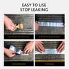 New Aluminum Foil Butyl Rubber Tape Super Strong Fiber Thicken Self Adhesive Seal Waterproof For Pool Roof Pipe Repair Stop Leak