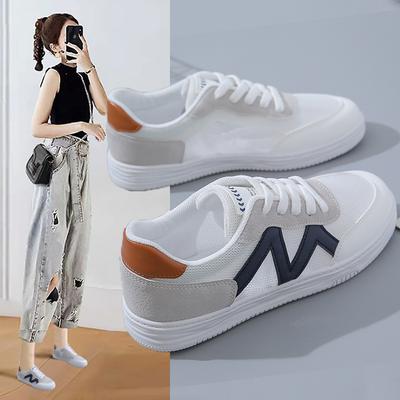 Спортивная обувь женские дышащие кроссовки белые кружевные туфли для баскетбола женские сверхлегкие женские вулканизированные туфли летние повседневные кроссовки