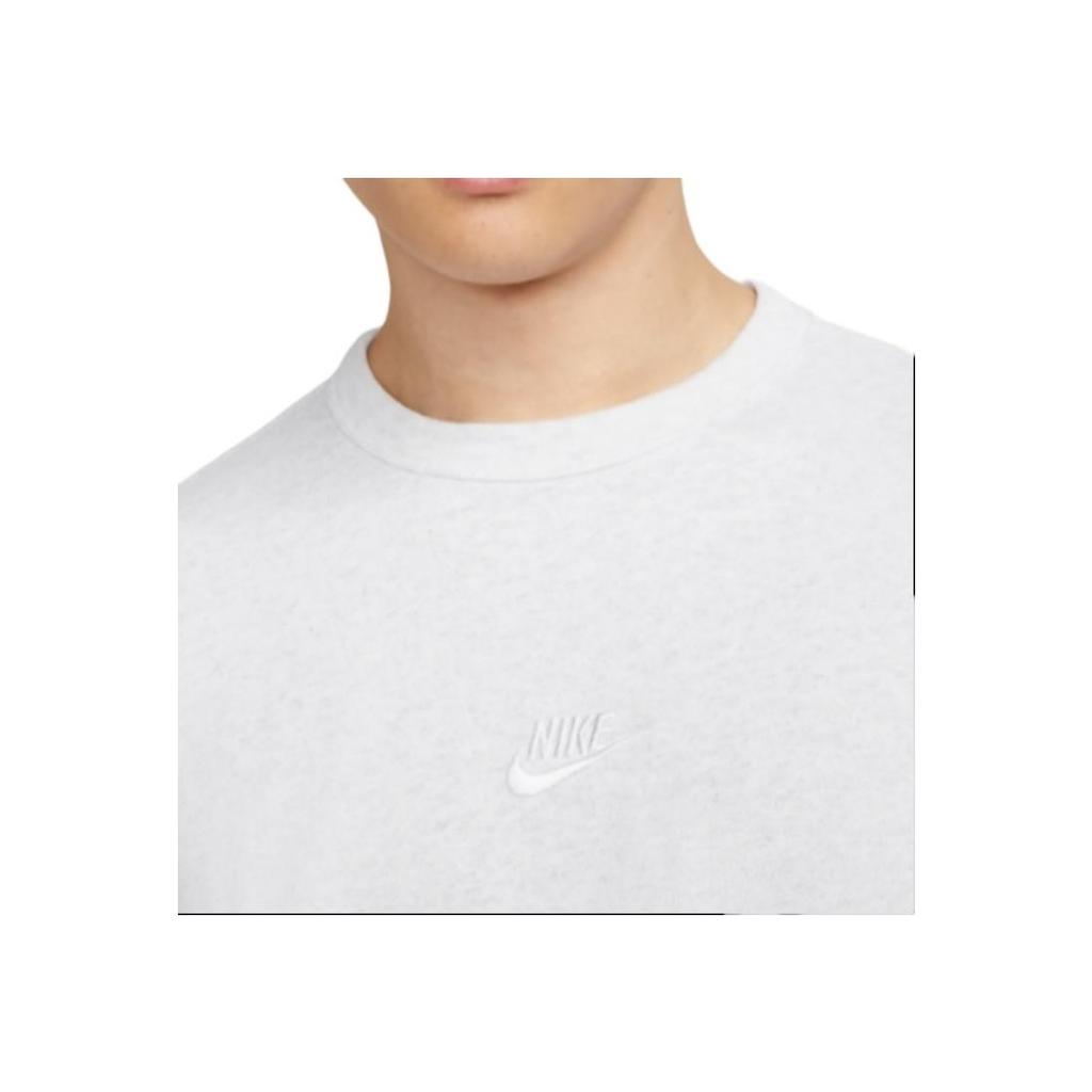 Nike Спортивная одежда Premium Essentials вышитый логотип свободный спортивный крой футболка мужские топы береза-вереск DO7393-051