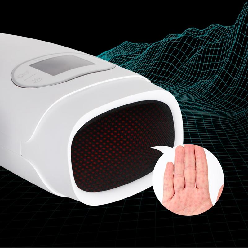 PMA Mouse Hand Massager Infrared Heated Therapy For Arthritis Pain Relief Cordless Palm Massager Can Used Outdoors KTY