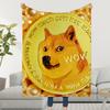 Плед Doge Coin Мягкий Теплый Пушистый Плед Супер Детские Игрушки Кровать Диван Автомобиль Колыбель
