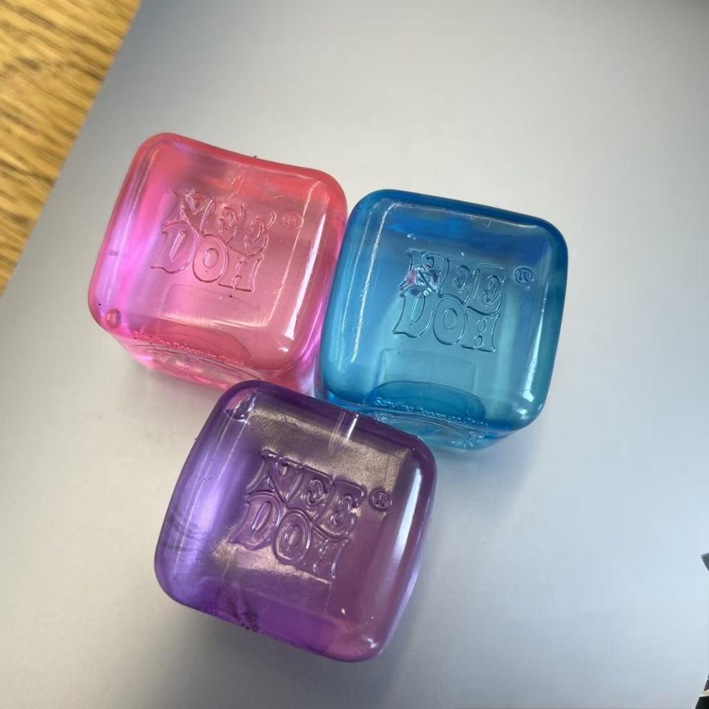 Hot Schylling Needoh Sensory Stress Relieving Magic Cube Focus Training Squeezing Toy Adadord ADHD Group Anxiety Relieving Tool