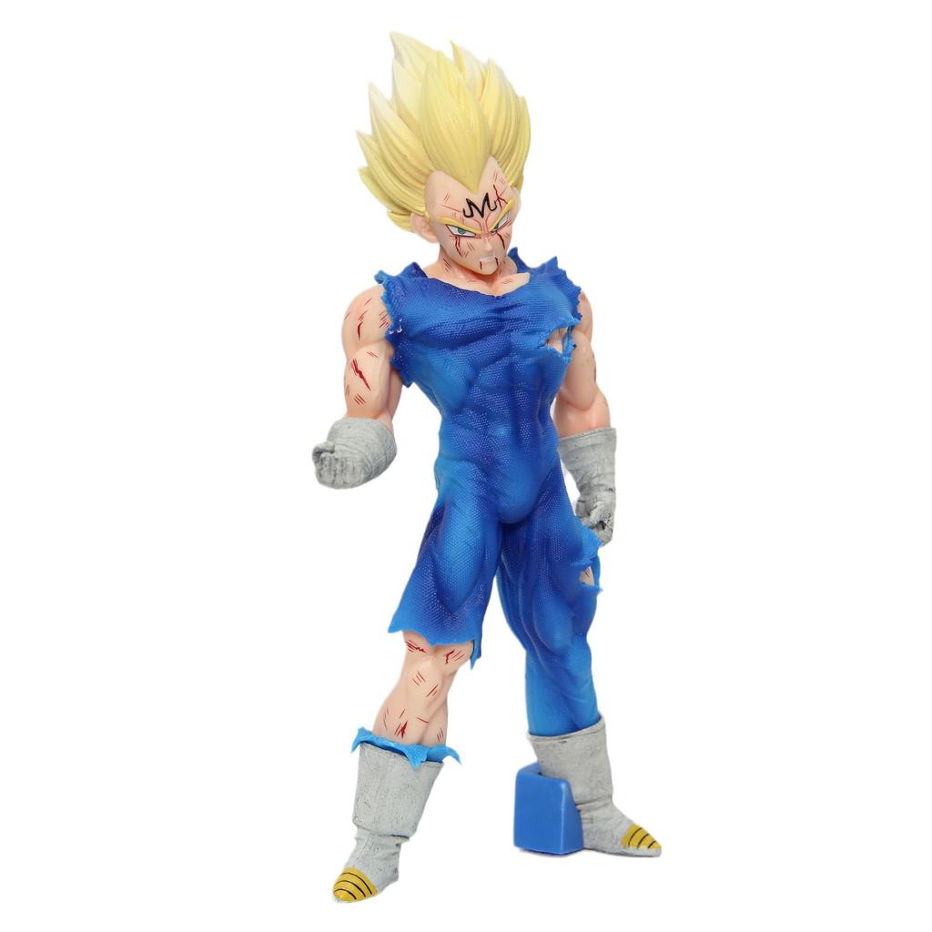 20см Фигурка Dragon Ball Маджин Веджета Игрушки Аниме Супер Сайян Коллекция Действия Модель для Детей Куклы Подарки на День Рождения Z DBZ GK ПВХ Круглая Сенсорная Сжимаемая