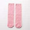 New Kids Cotton Breathable Stockings Candy Color Children Middle Tube Knee High Socks Girls Students Socks Free Size 30cm