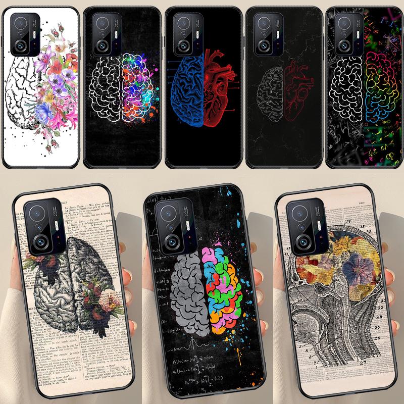 Мозговой Арт для POCO X5 X3 F5 Pro X4 F4 GT M5s C40 F3 чехол для Xiaomi 13 Lite 12 11T 12T Pro 12X чехол