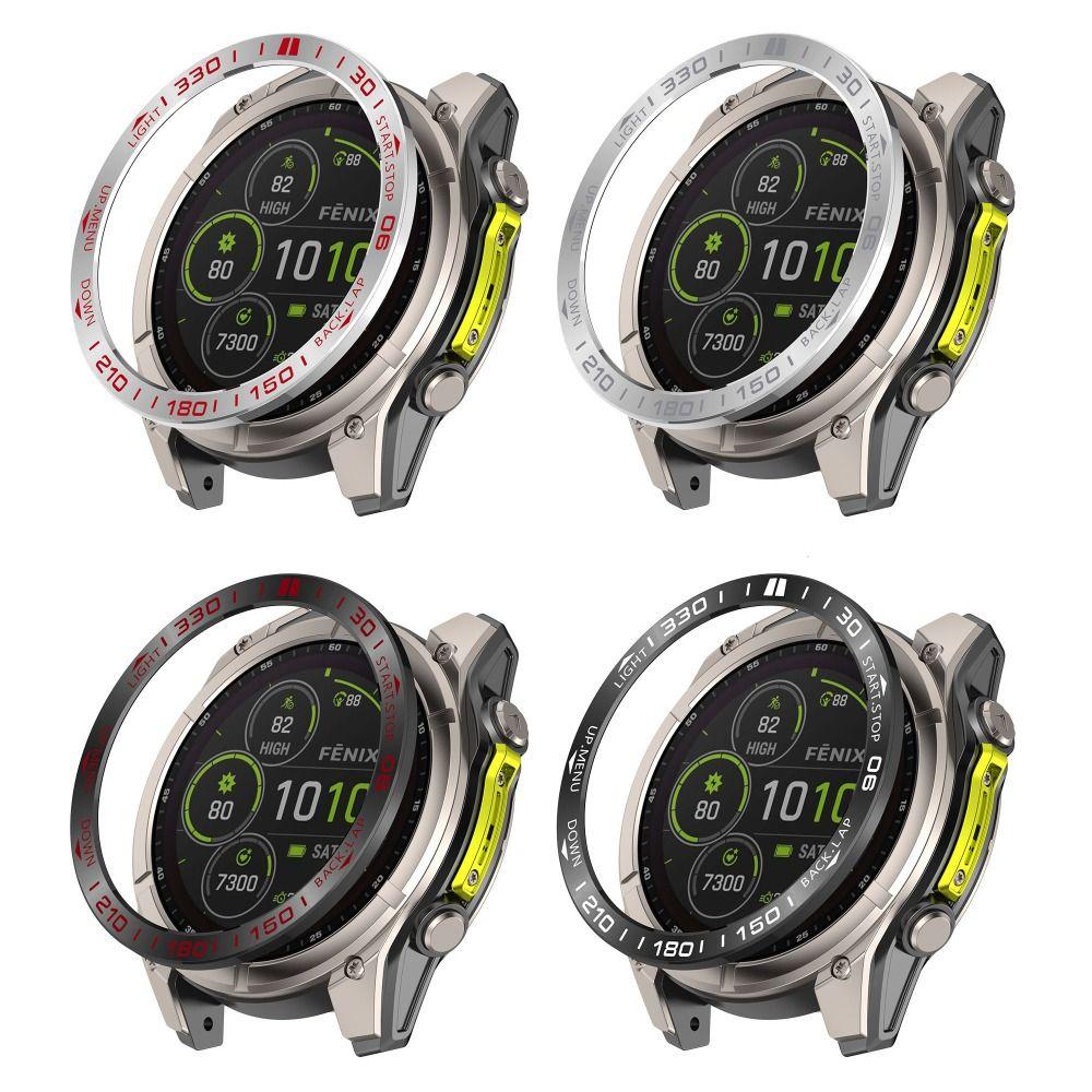 Anti-Scratch Watch Bezel Ring for Garmin Quatix 8 47mm/51mm Smart Watch Accessories