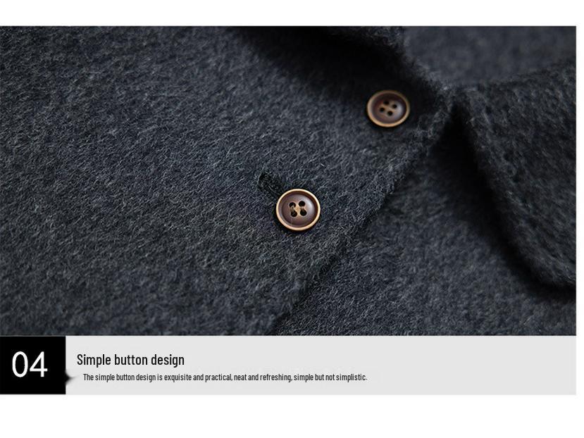 Двустороннее пальто миди приталенного силуэта из верблюжьей шерсти для женщин - Коллекция Осень/Зима 2025