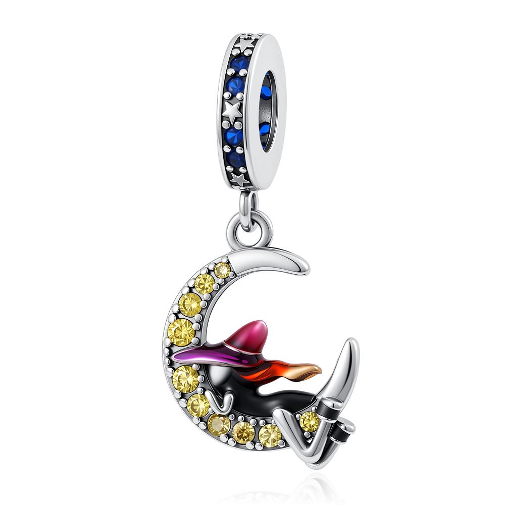 Europe New Copper Cross Charm Cute Frog Squirrel Dangle Pendant Bead Fit Original Bracelet Jewelry For Gift