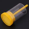1pc Queen Bee Marker Marking Cage Bottle & Soft Plunger Beekeeping Tackle Beekeeper Tool