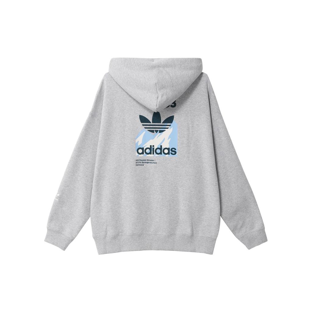 Adidas Originals Sweatshirt Men's Medium Heather Gray (Unisex) Sweatshirts IZ1518